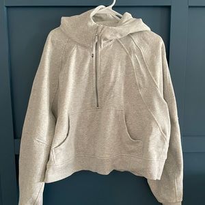 Lululemon scuba half zip hoodie